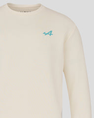 Alpine Racing F1 Special Edition Miami Oversized Sweater - Egret