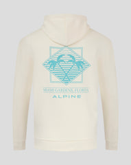 Alpine Racing F1 Special Edition Miami Oversized Hoodie - Egret