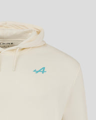 Alpine Racing F1 Special Edition Miami Oversized Hoodie - Egret