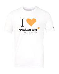 McLaren F1 "I Heart McLaren" Silverstone T-Shirt - White