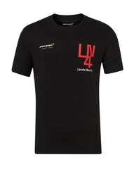 McLaren F1 Lando Norris Silverstone T-Shirt - White/Black