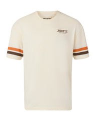 McLaren F1 USA Austin GP Stripe Sleeve T-Shirt - White/Phantom