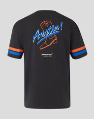 McLaren F1 USA Austin GP Stripe Sleeve T-Shirt - White/Phantom