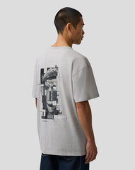 Red Bull Racing F1 Max Verstappen Pixel Graphic T-Shirt - Grey