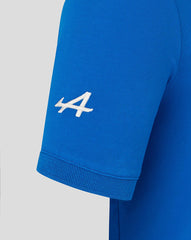 Alpine Racing F1 Polo Shirt - Lapis Blue