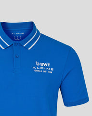 Alpine Racing F1 Polo Shirt - Lapis Blue