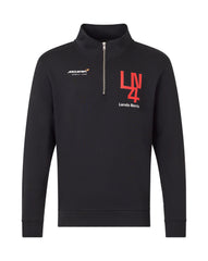 McLaren F1 Lando Norris Silverstone 1/4 Zip Midlayer - Black