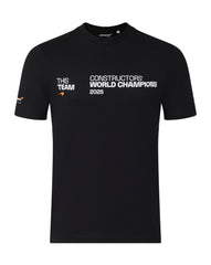 McLaren F1 2025 Constructors'  Championship T-Shirt - Black