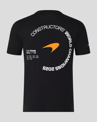 McLaren F1 2025 Constructors'  Championship T-Shirt - Black