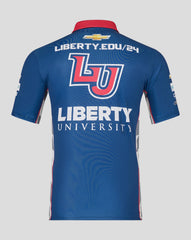 NASCAR Hendrick Motorsport William Byron #24 Liberty University Polo Shirt - Blue