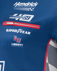 NASCAR Hendrick Motorsport William Byron #24 Liberty University Polo Shirt - Blue