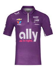 NASCAR Hendrick Motorsport Alex Bowman #48 Ally Polo Shirt - Purple