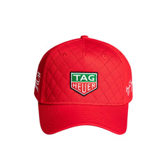 Ayrton Senna F1 x Tag Heuer Quilted Race Hat - Red