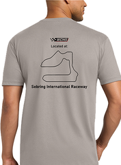 WCMS Sebring Track Map T-Shirt