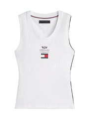 Cadillac F1 Racing Women's Logo Tank Top - White