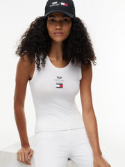 Cadillac F1 Racing Women's Logo Tank Top - White
