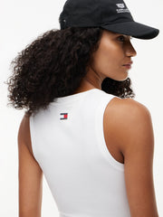 Cadillac F1 Racing Women's Logo Tank Top - White