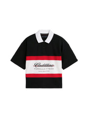 Cadillac F1 Racing Women's Boxy Polo Shirt - Black