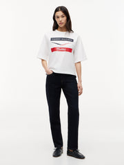 Cadillac F1 Racing Women's Chevron T-Shirt - White