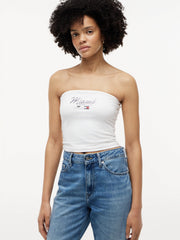 Cadillac F1 Racing Women's Special Edition Miami GP Tube Top - White