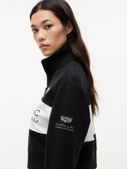 Cadillac F1 Racing Women's Special Edition Miami GP 1/2 Zip Sweatshirt - White