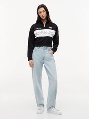 Cadillac F1 Racing Women's Special Edition Miami GP 1/2 Zip Sweatshirt - White