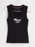Cadillac F1 Racing Women's Special Edition Miami GP Tank Top - Black