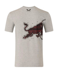 Red Bull Racing F1 Kids Graphic Bull T-shirt - Youth Night Sky/Chili Pepper/Bluing/Grey Marl