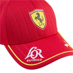 Scuderia Ferrari Hypercar Le Mans 2025 #51 Team Hat - Dark Cherry