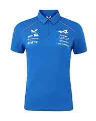 Alpine Racing F1 2026 Women's Team Polo Shirt - Lapis Blue