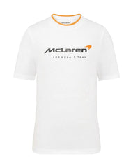 McLaren F1 Kids Core Essentials T-Shirt - Youth White