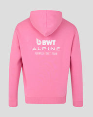 Alpine Racing F1 Relaxed Fit Pullover Hoodie - Wild Orchid