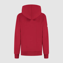 Scuderia Ferrari F1 Kids Large Shield Hoodie - Youth Dark Cherry/Puma Black