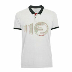 Alfa Romeo Racing F1 Men's 110th Anniversary Polo Shirt  - White