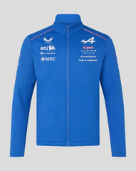 Alpine Racing F1 2026 Team Softshell Jacket - Lapis Blue