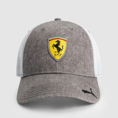 Scuderia Ferrari F1 Puma Race Trucker Hat - Black/Gray