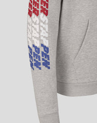 Red Bull Racing F1 Max Verstappen Sleeve Graphic Pullover Hoodie - Grey