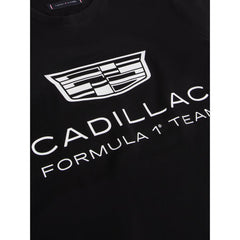 Cadillac F1 Racing Large Shield T-Shirt - Black