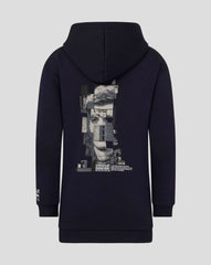 Red Bull Racing F1 Kid's Max Verstappen Pixel Graphic Pullover Hoodie - Youth Navy