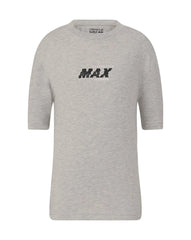 Red Bull Racing F1 Kid's Max Verstappen Pixel Graphic T-Shirt - Youth Grey