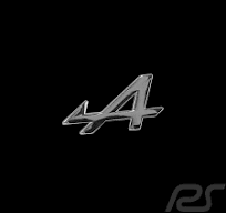 Alpine Racing F1 Team Pin Badge - Black Iris