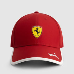 Scuderia Ferrari F1 Kids Puma Classic Hat - Youth Dark Cherry/Puma Black