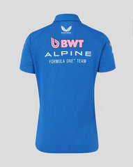 Alpine Racing F1 2026 Women's Team Polo Shirt - Lapis Blue