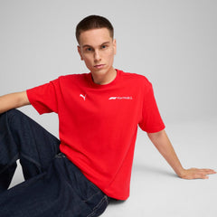 Formula 1 Tech Puma Relaxed Essential T-Shirt - Red/Black