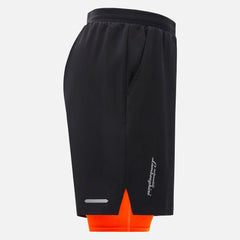 Automobili Lamborghini Men's Activewear Shorts - Black
