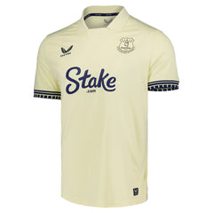 Everton Football Men's Away T-Shirt - Pastel Yellow