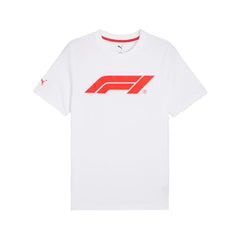 Formula 1 Tech Collection F1 Men's Essential Logo T-Shirt - Black/White/Red/Pink