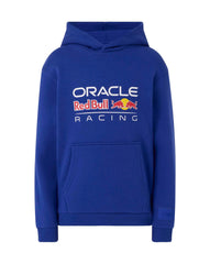 Red Bull Racing F1 Kid's Large Logo Hoodie - Youth Navy/Blue/Grey