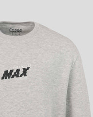 Red Bull Racing F1 Max Verstappen Small Logo Sweatshirt - Grey
