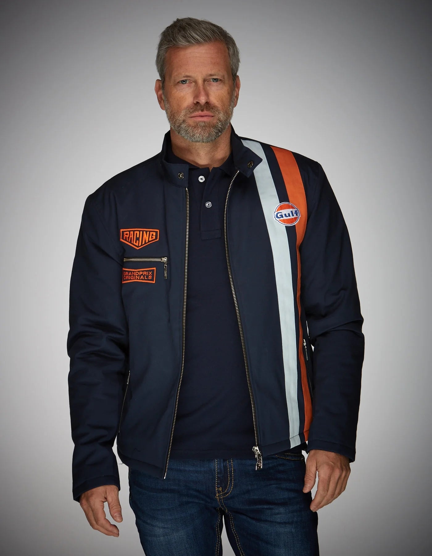 GP Originals Gulf Roadmaster Cotton Jacket – Wine Country Motor Sports